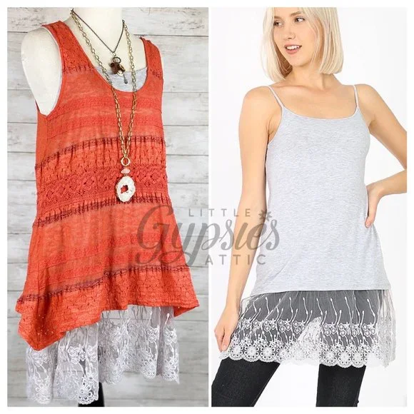Zenana Layering Cami Tunic Top - Picture 13 of 13